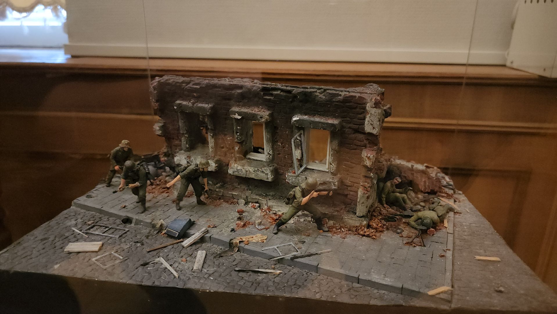 кашира, музей, выставка, вов, битва за москву, диорама,