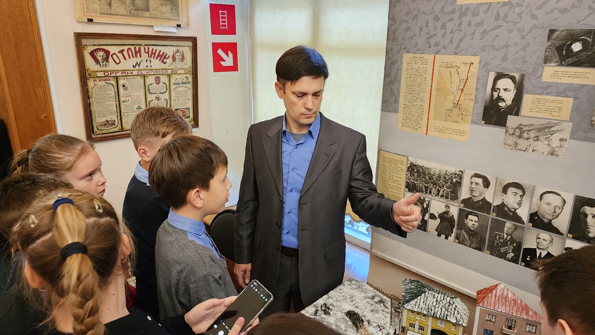 кашира, музей, выставка, вов, битва за москву, диорама,