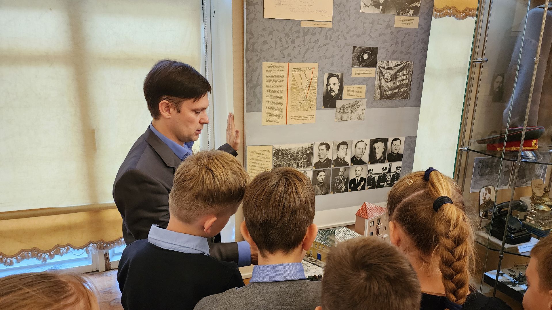 кашира, музей, выставка, вов, битва за москву, диорама,