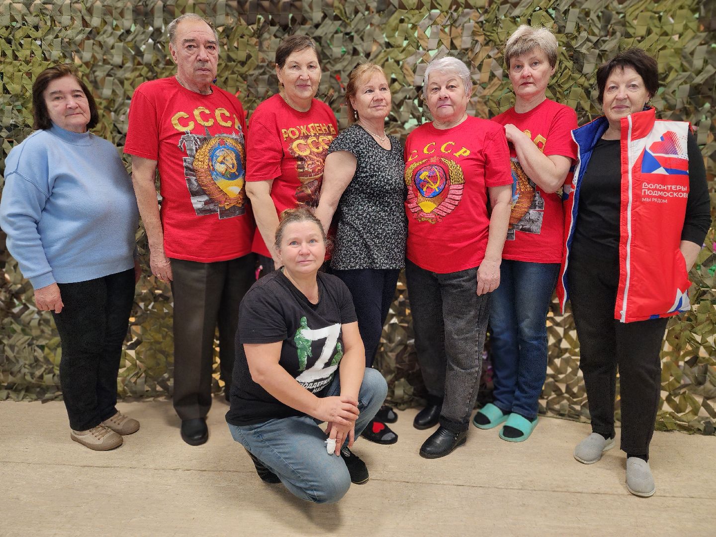 спецоперация, волонтеры сво, маскировочные сети, старая купавна, богородский городской округ,