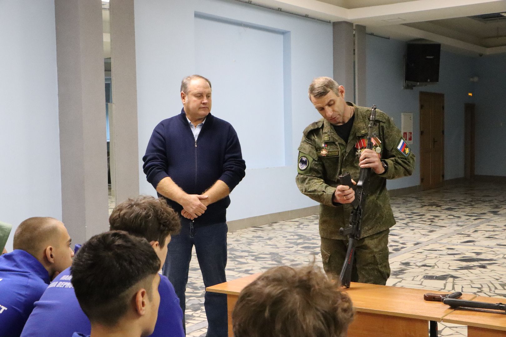 сереборяные пруды, ассоциация ветеранов СВО серебряные пруды, молодая гвардия серебряные пруды, разговор на равных, наставник z,