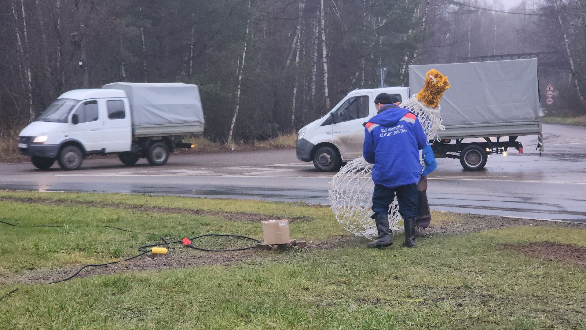 протвино, благоустройство, подготовка к новому году,