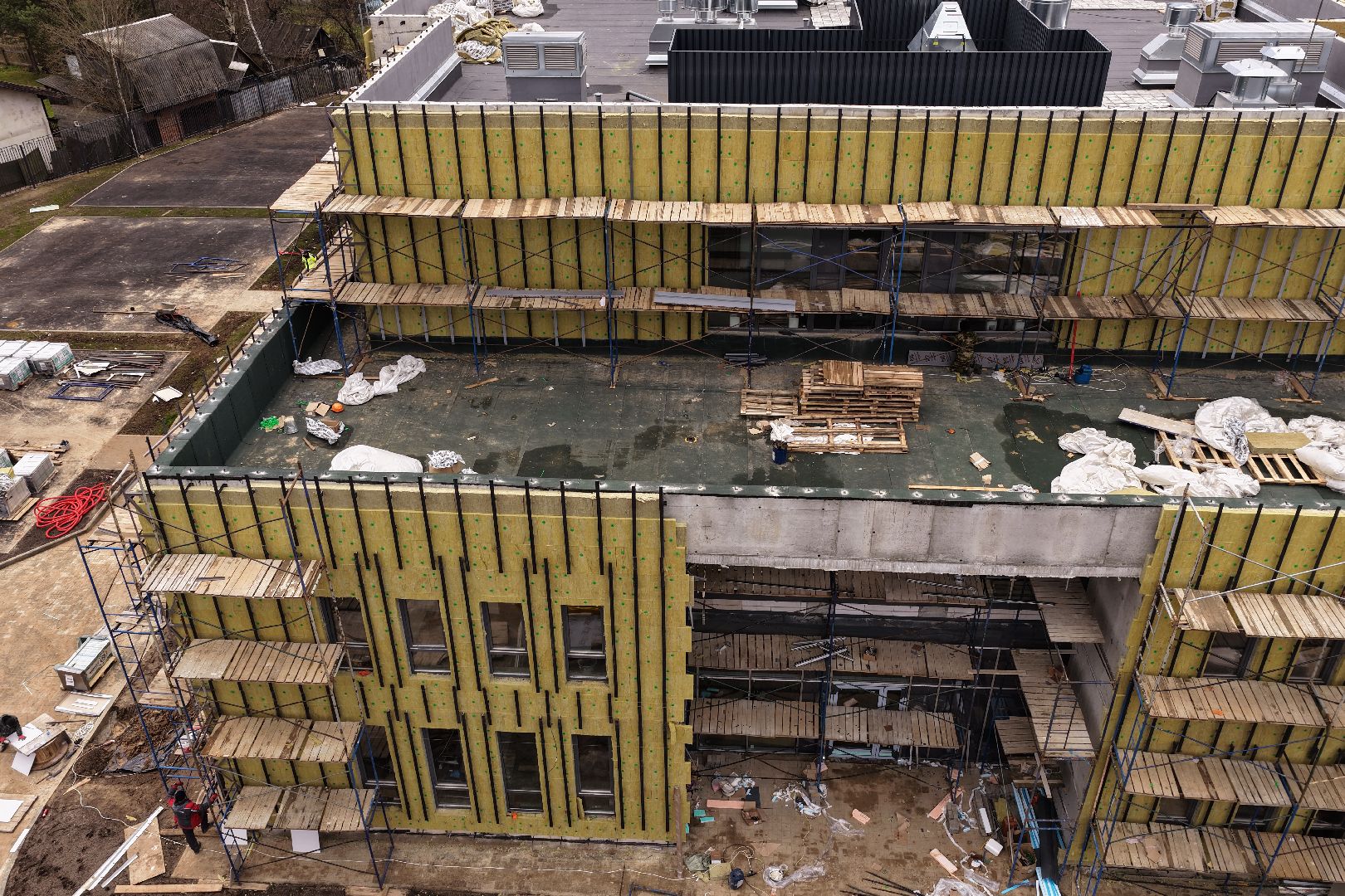 видео с коптера, детский сад солнечногорск, детский сад в поварово,