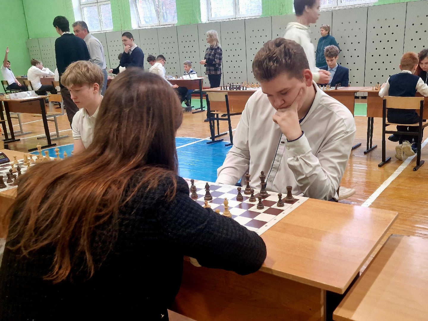 воскресенск, школьная лига, шахматы,