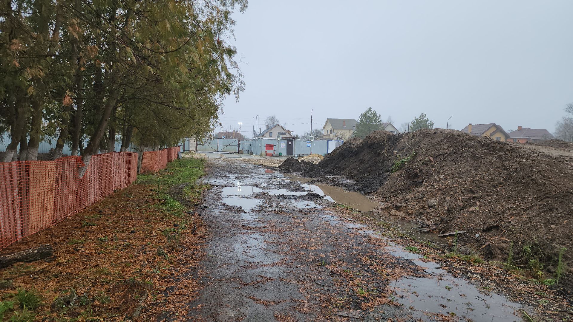 кашира, строительство, фок, ледовая арена, земляные работы, экскаватор,