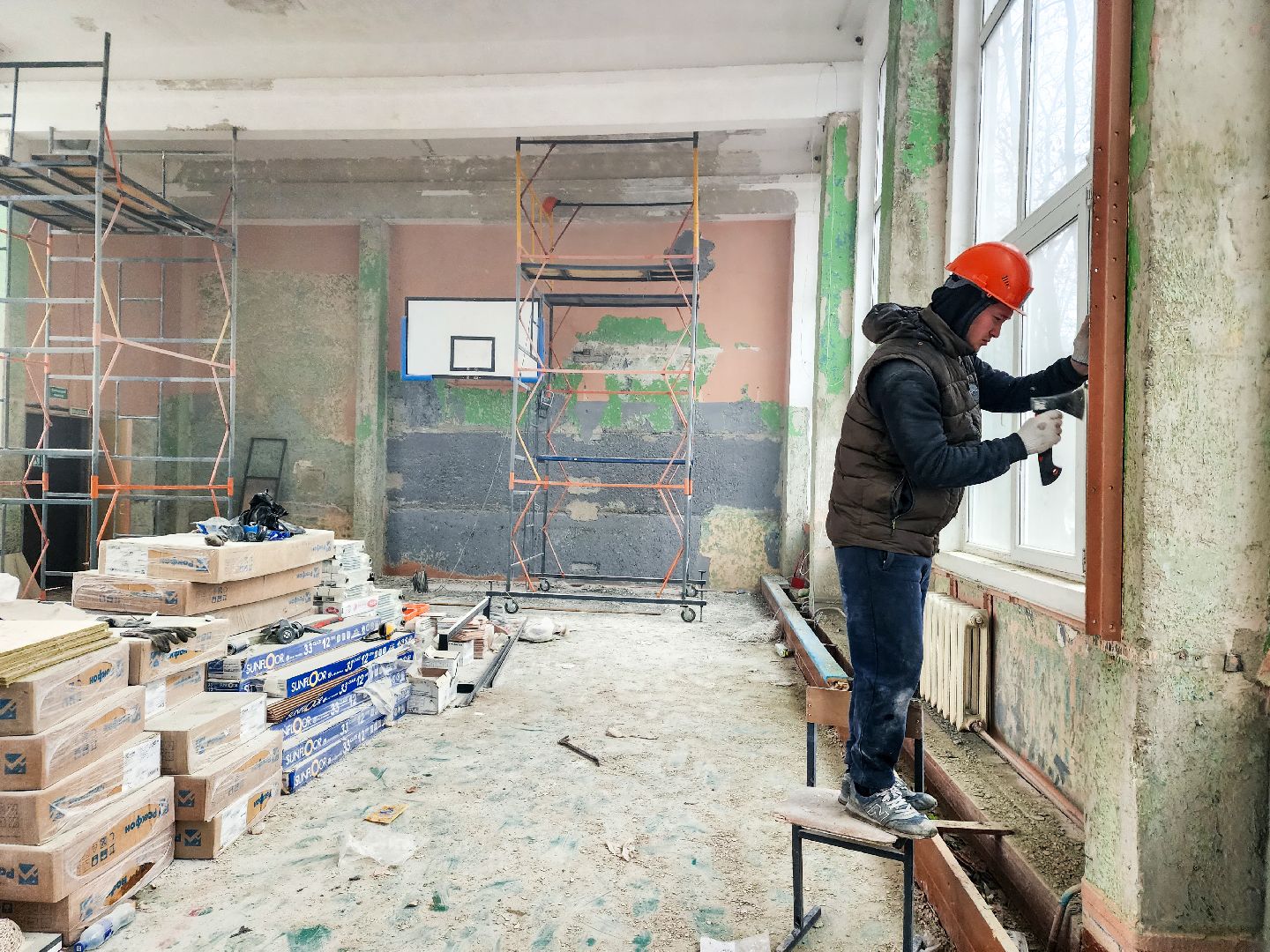 пущино, серпухов, липицы, капитальный ремонт школ,