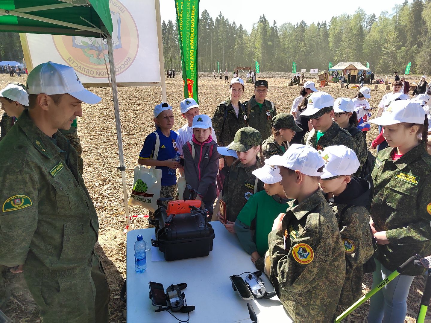 Пушкино, Мособллес, Лесная охрана, Лес Победы