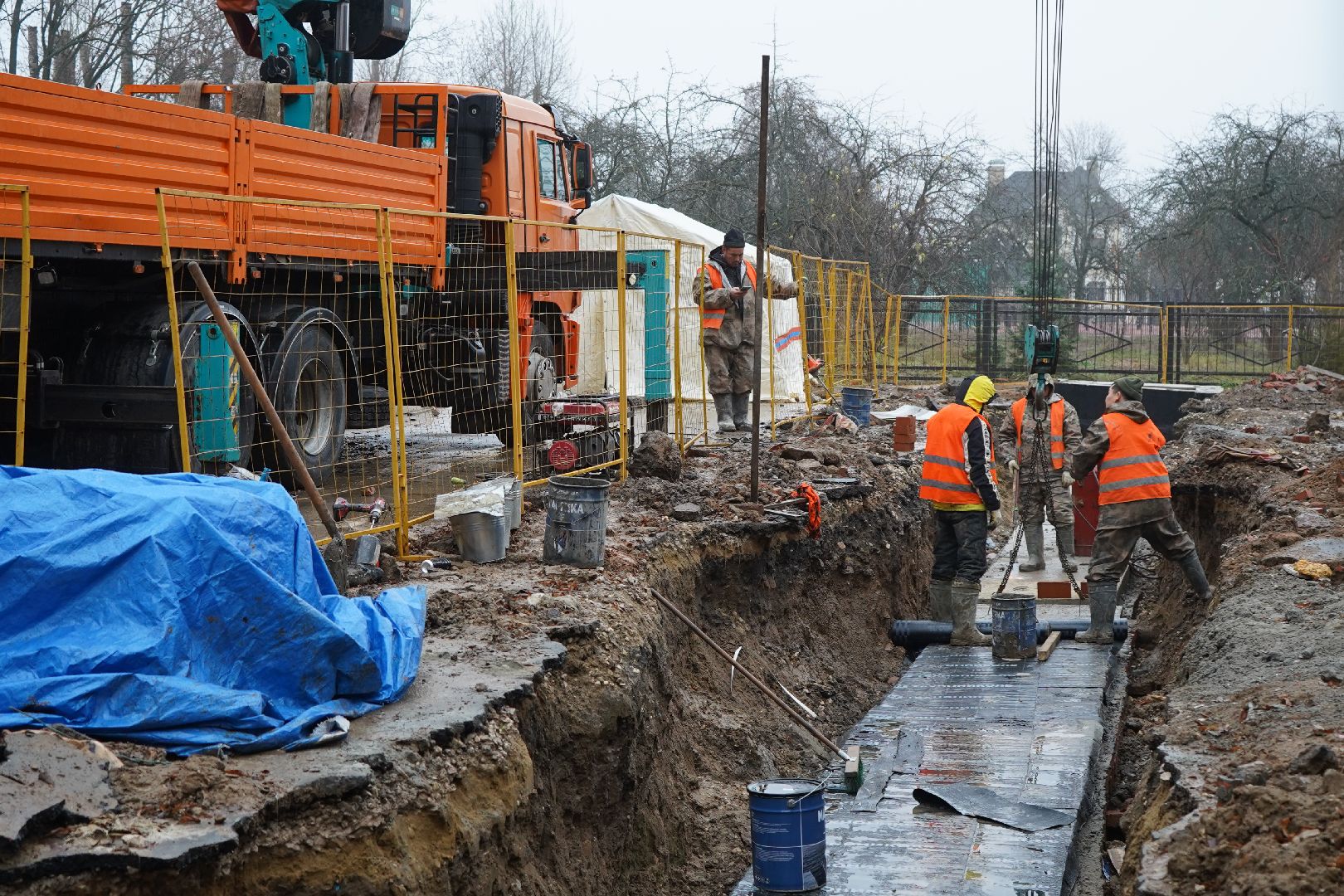 ступино, теплосети, ремонт,