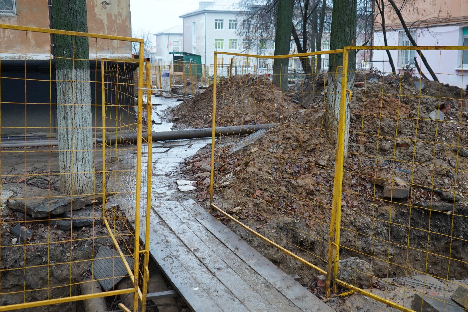 ступино, теплосети, ремонт,