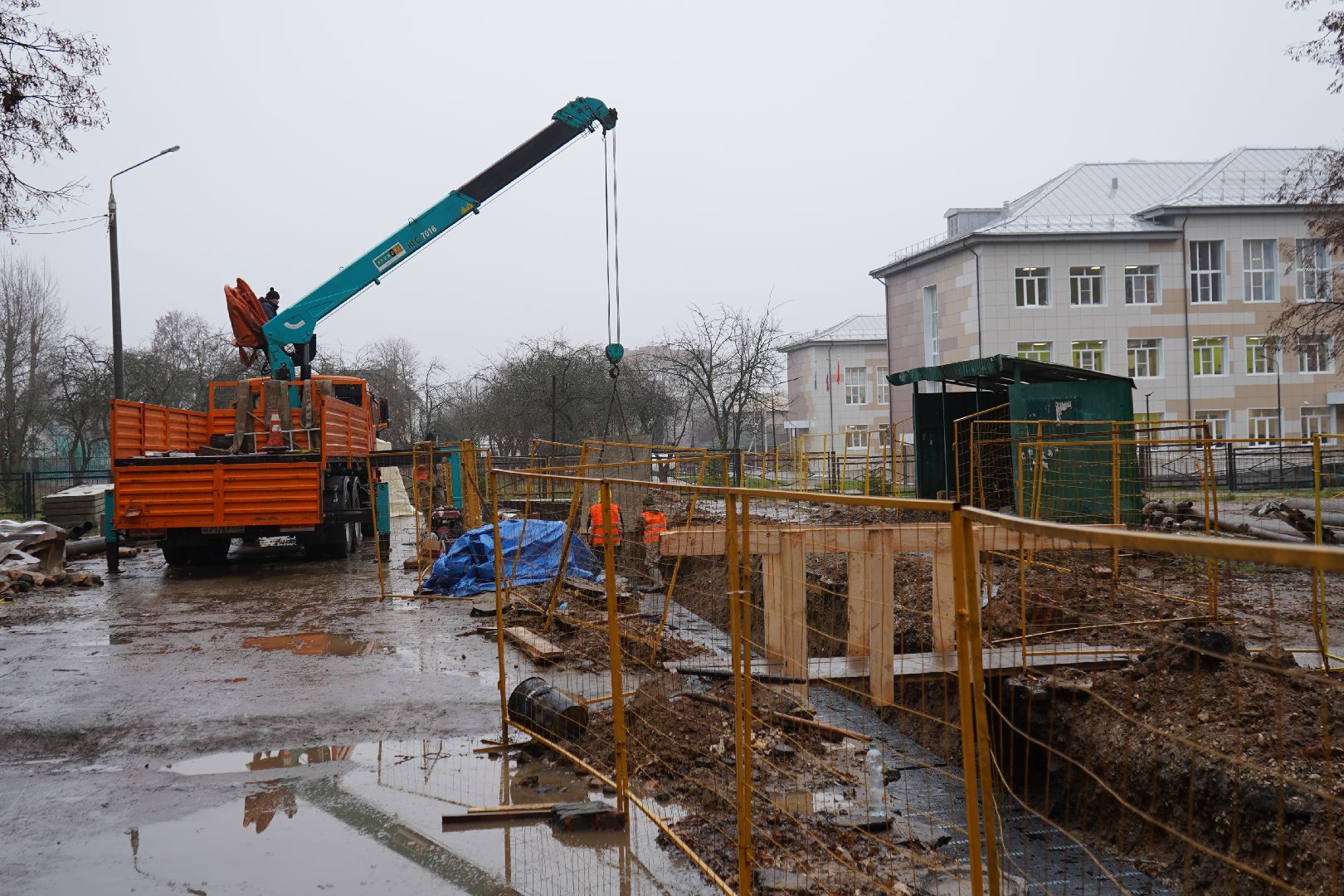 ступино, теплосети, ремонт,