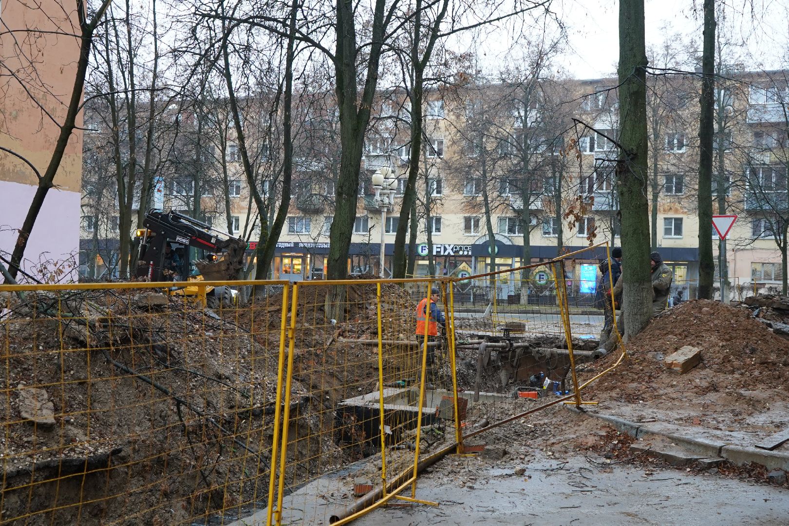 ступино, теплосети, ремонт,