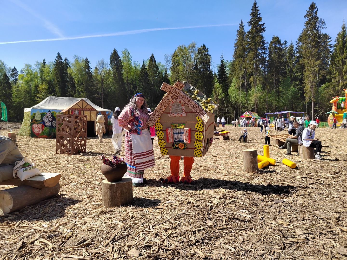 Пушкино, Ельдигино, культура, Лес Победы