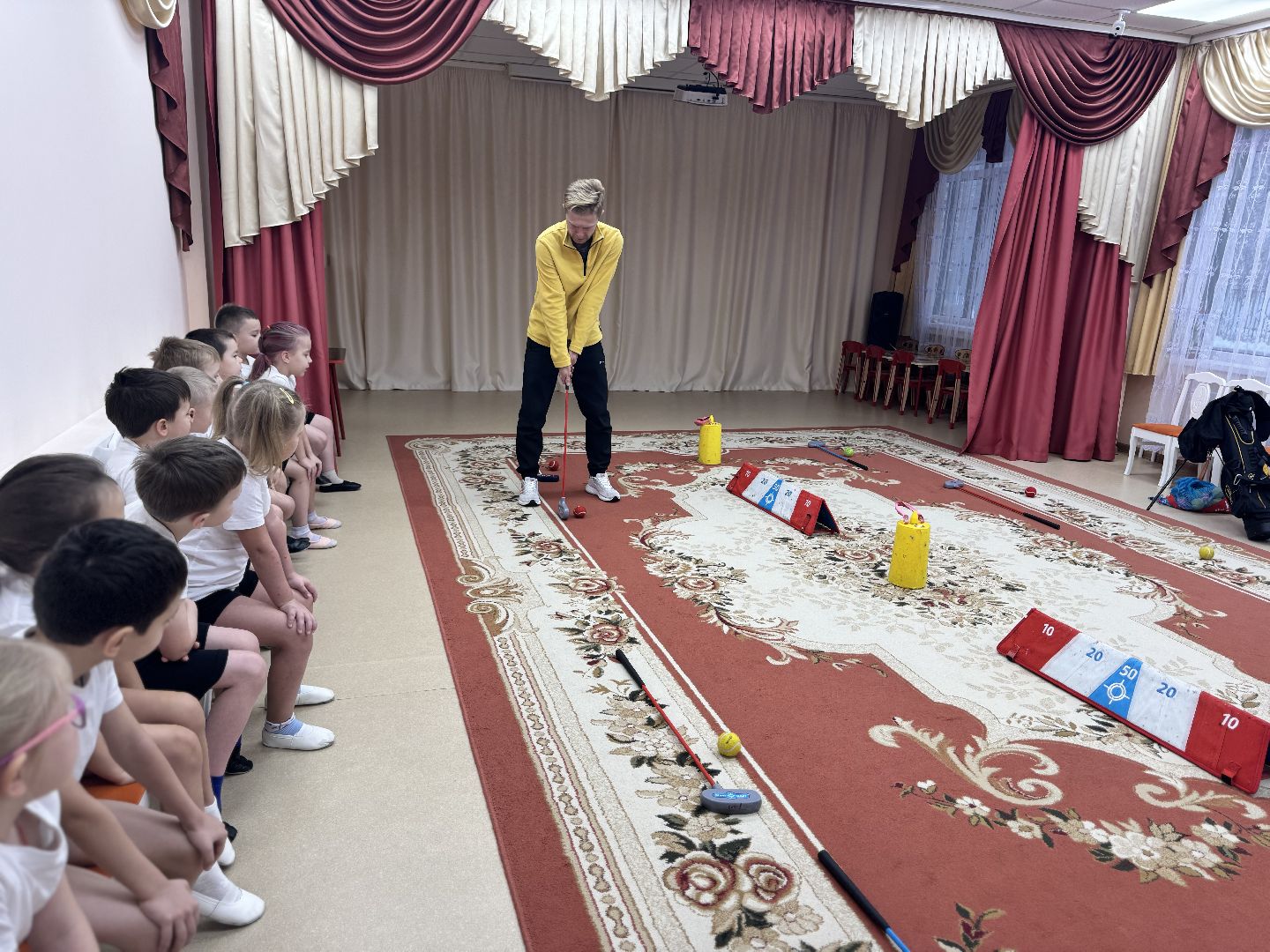 шаховская, гольф, гольфисты,