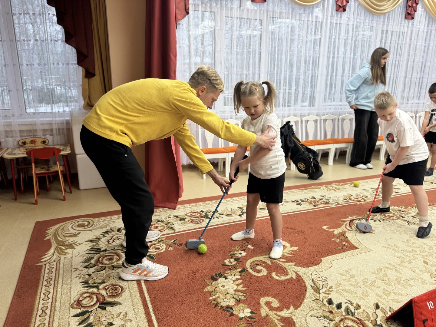 шаховская, гольф, гольфисты,