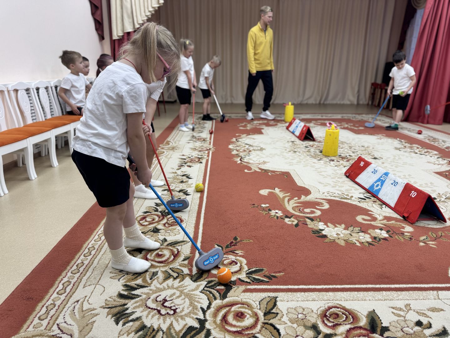 шаховская, гольф, гольфисты,