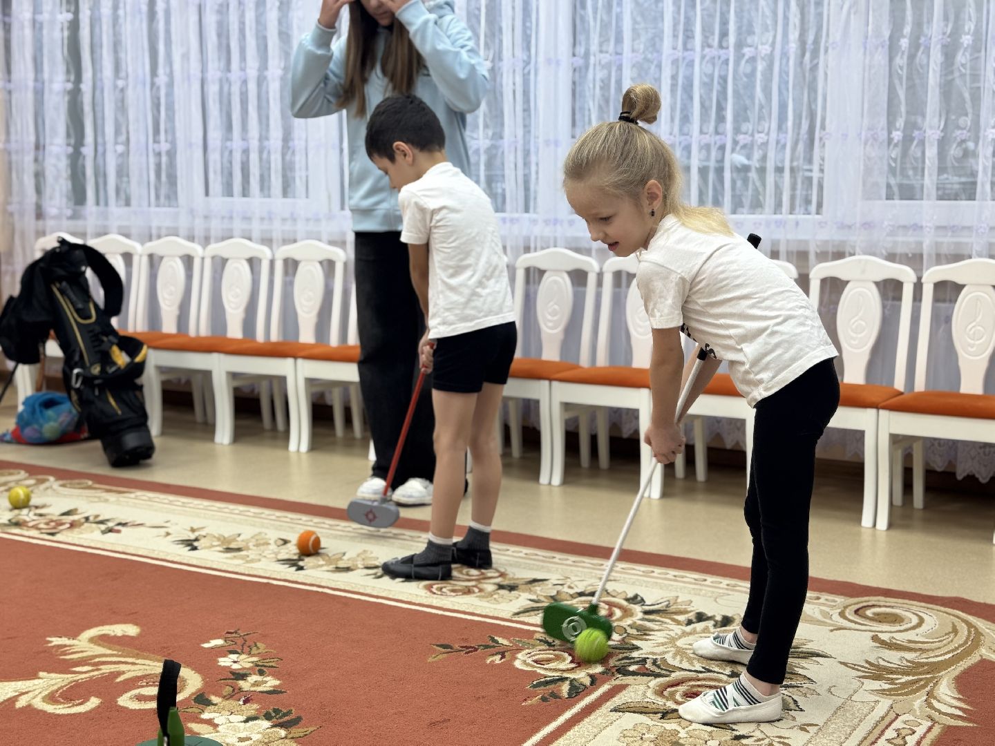 шаховская, гольф, гольфисты,