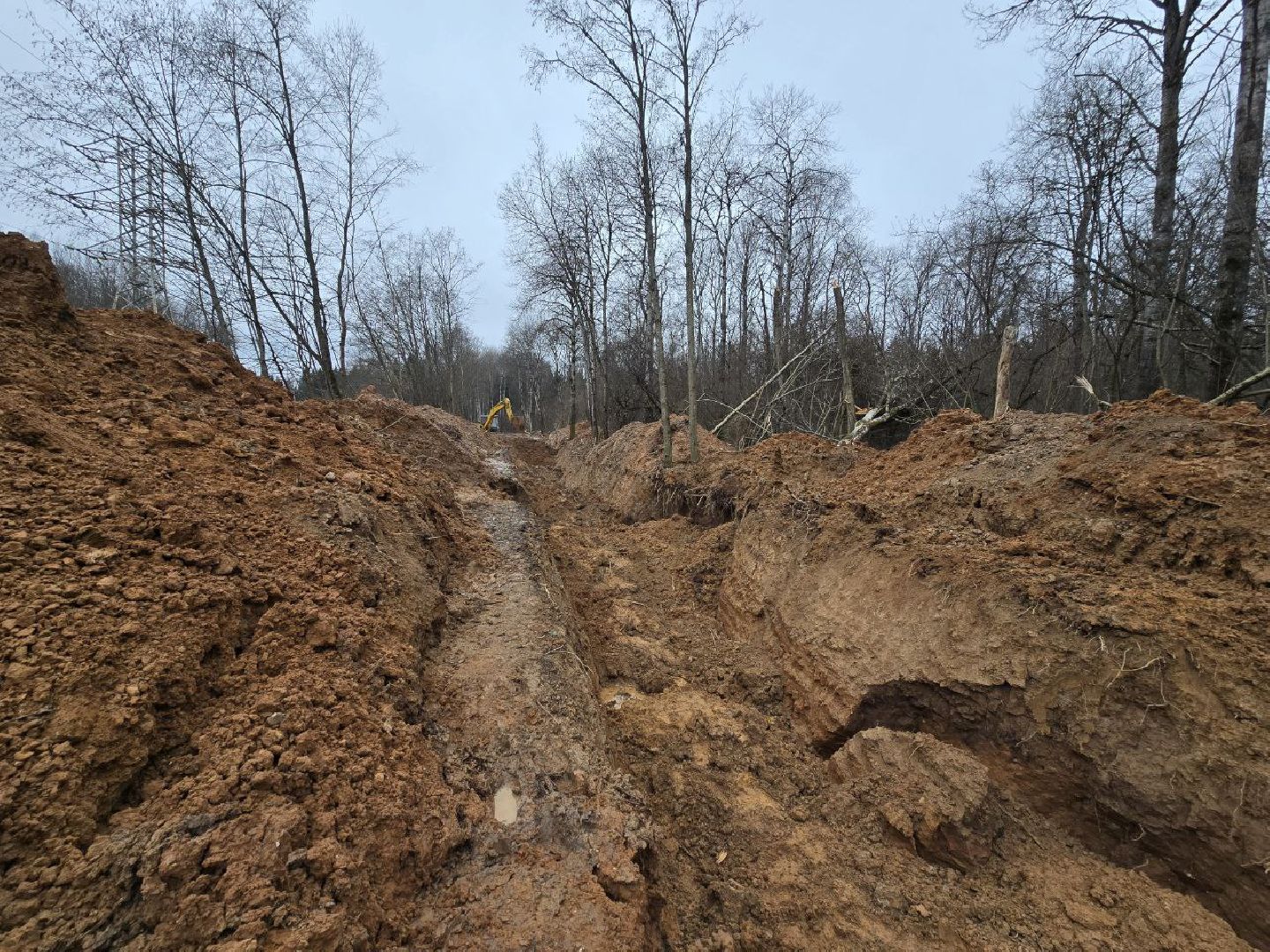 можайск, можайский муниципальный округ, подмосковье, жкх, капремонт сетей, Мособлтепло, Развитие инженерной инфраструктуры и отрасли обращения с отходами на 2023-2028 гг, канализационный коллектор , коммунальщики ,