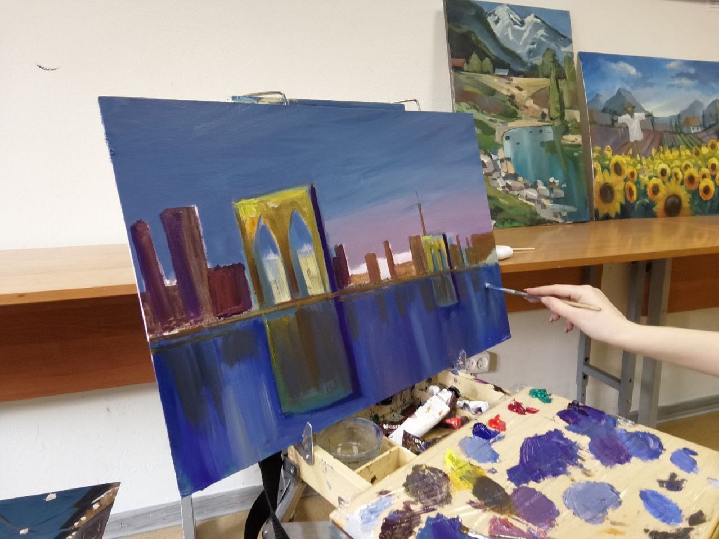 Балашиха, художественная школа Параллели, Всероссийский изобразительный диктант, инновационная площадка, Международный союз педагогов-художников, герой моего края