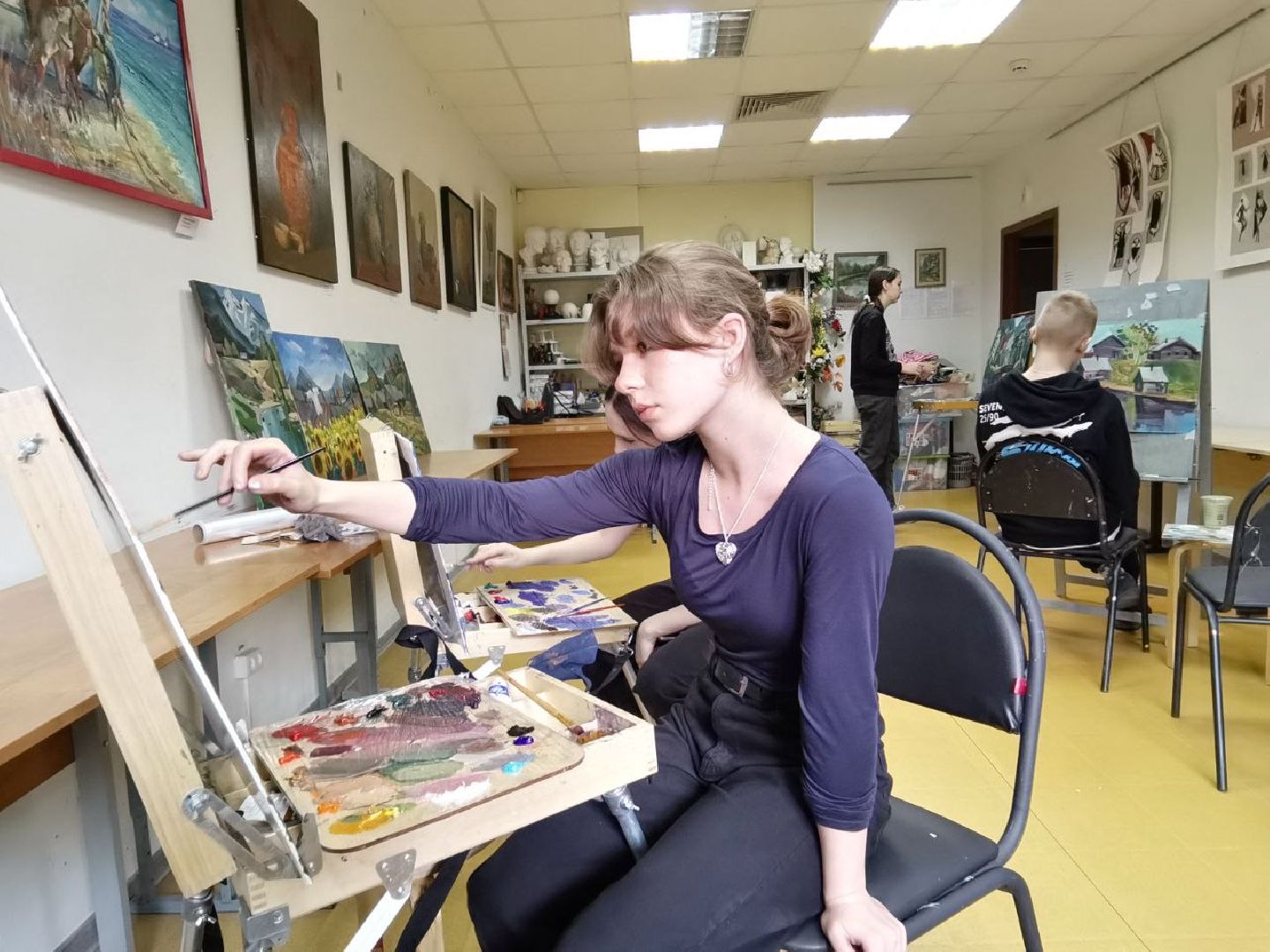 Балашиха, художественная школа Параллели, Всероссийский изобразительный диктант, инновационная площадка, Международный союз педагогов-художников, герой моего края