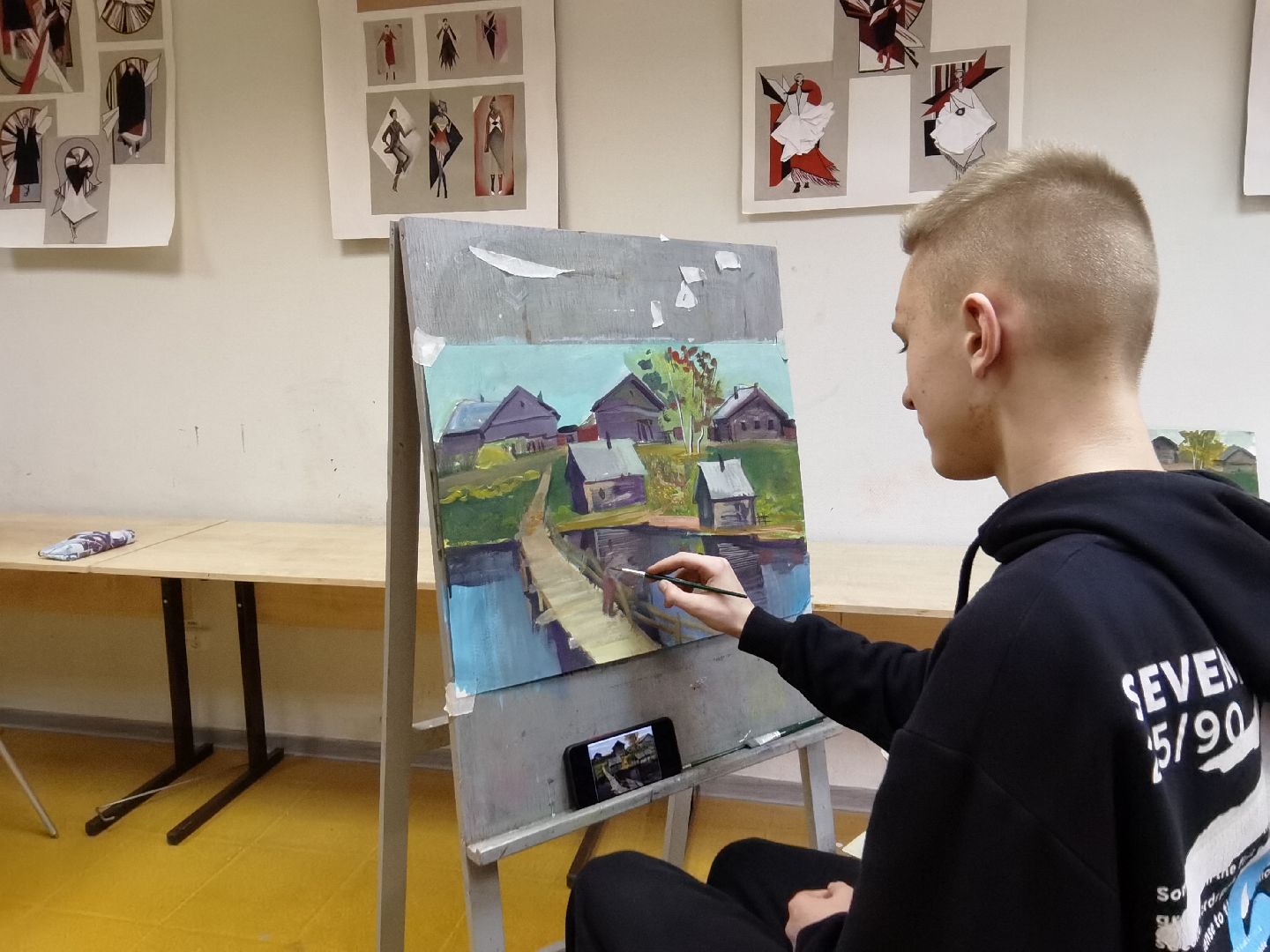 Балашиха, художественная школа Параллели, Всероссийский изобразительный диктант, инновационная площадка, Международный союз педагогов-художников, герой моего края