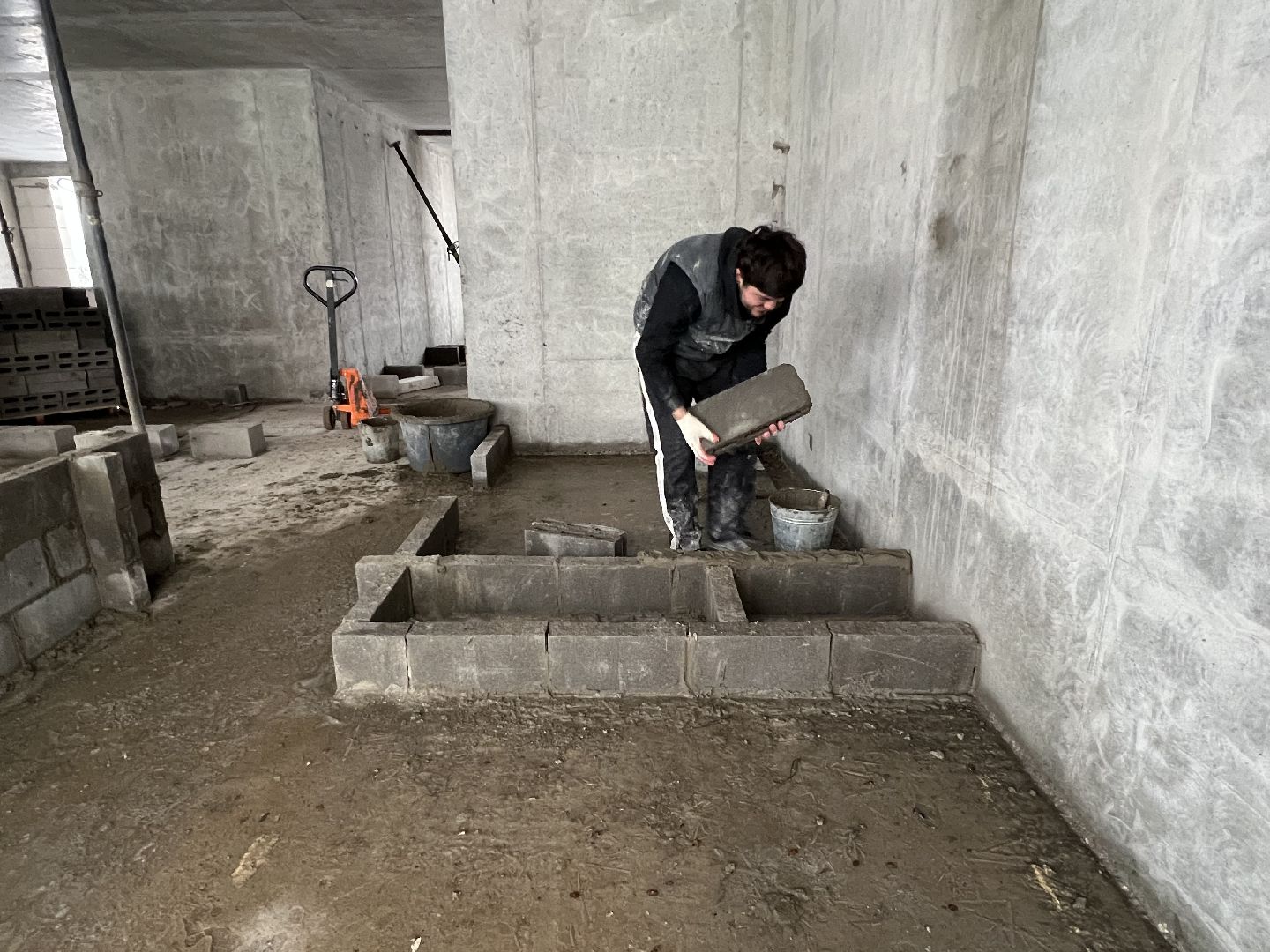 Стройка для переселенцев,  дом для переселенцев в талдоме, талдомский городской округ, Талдом,