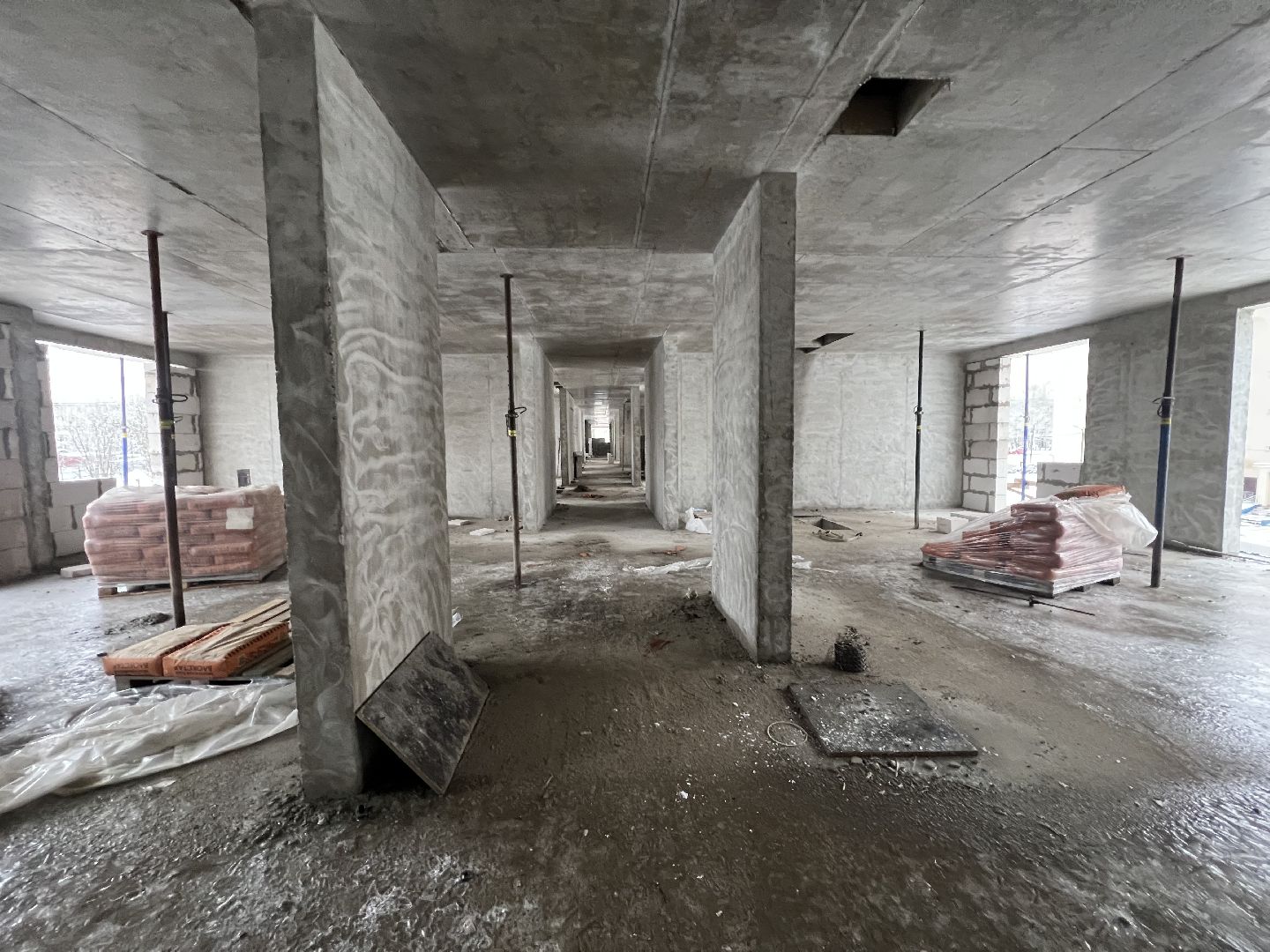 Стройка для переселенцев,  дом для переселенцев в талдоме, талдомский городской округ, Талдом,