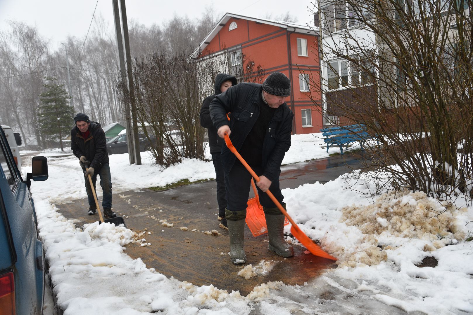 лотошино, новолотошино, уборка снега, благоустройство,
