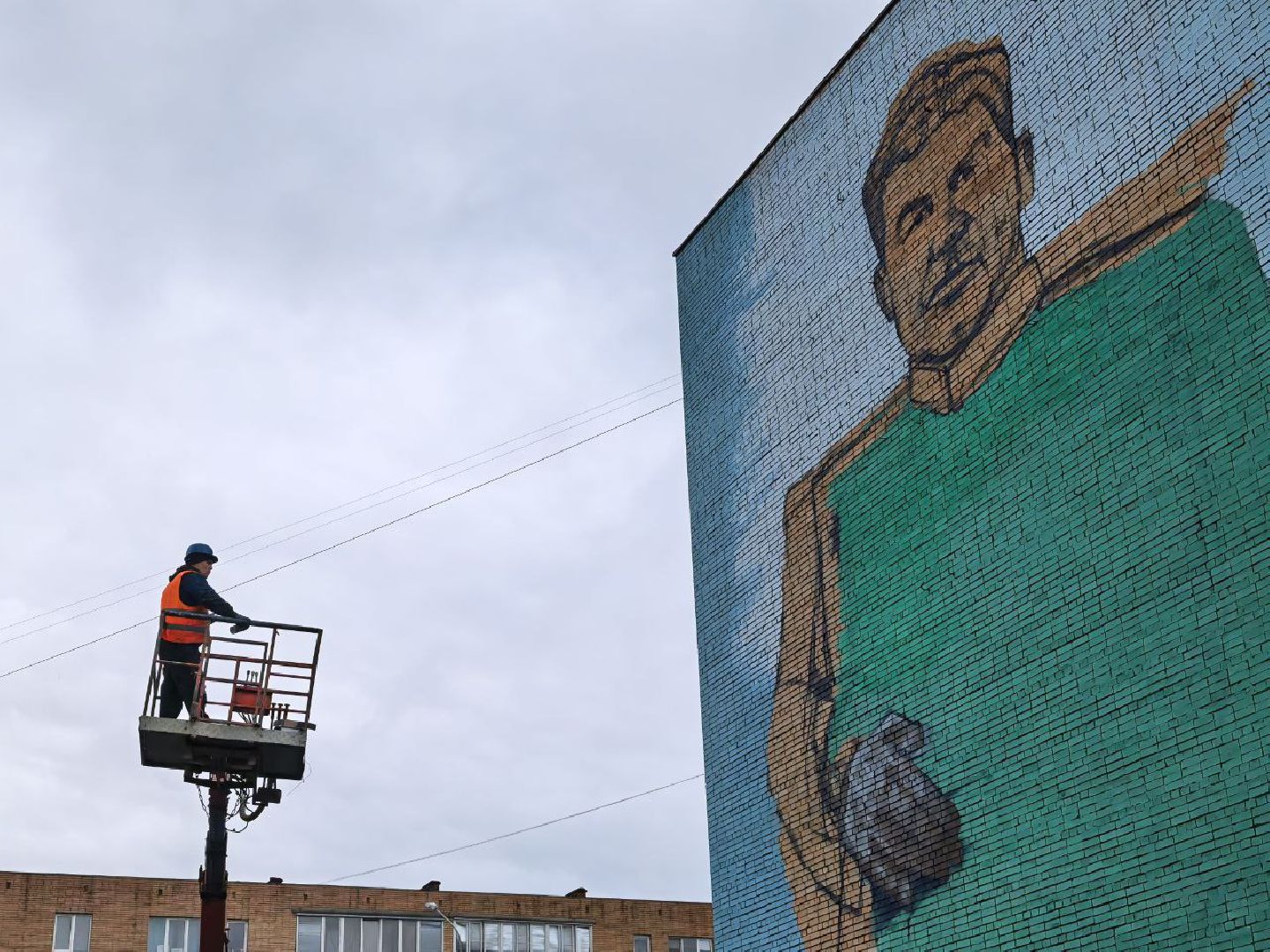 серебряные пруды, мурал чуйков, маршал чуйков,