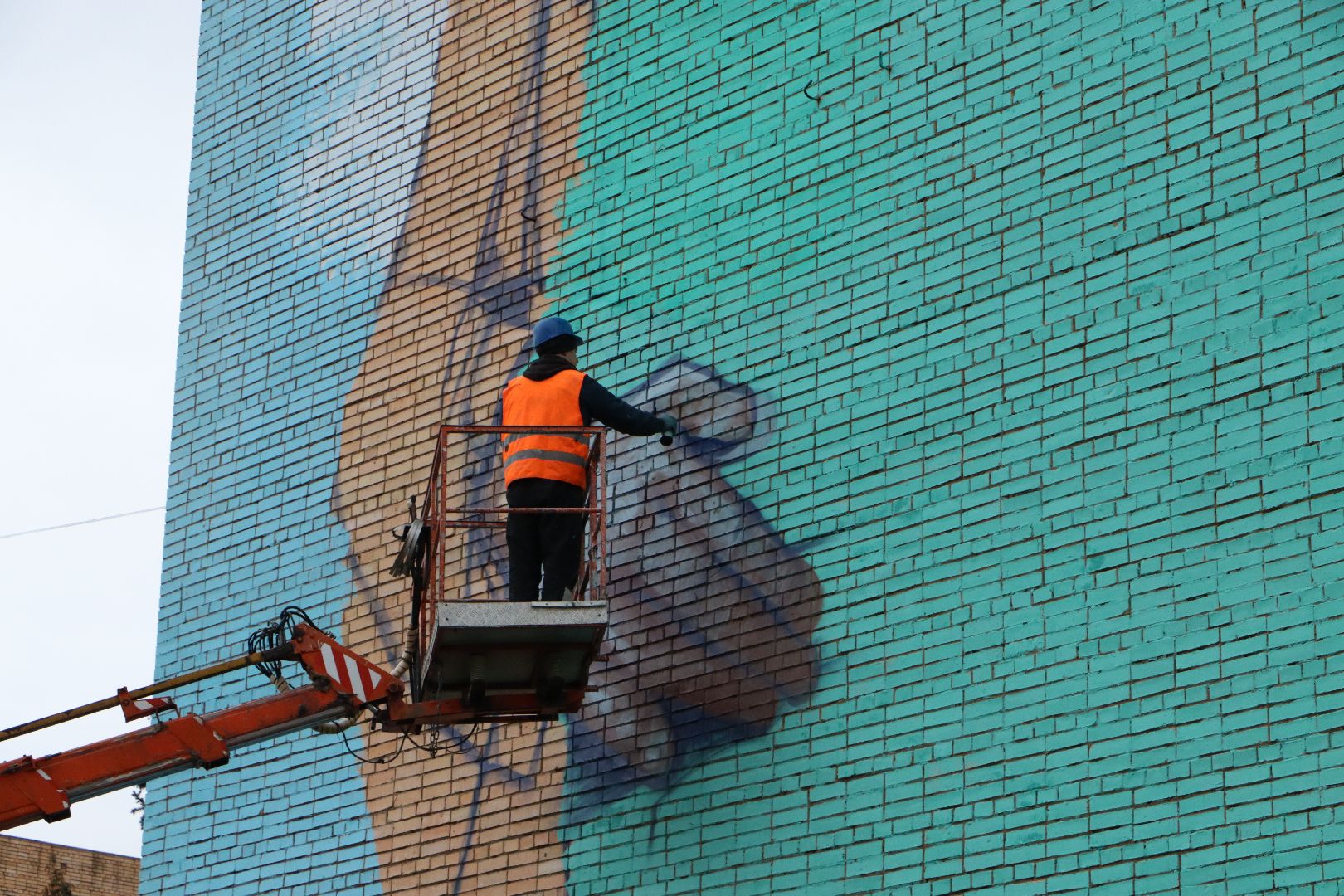 серебряные пруды, мурал чуйков, маршал чуйков,