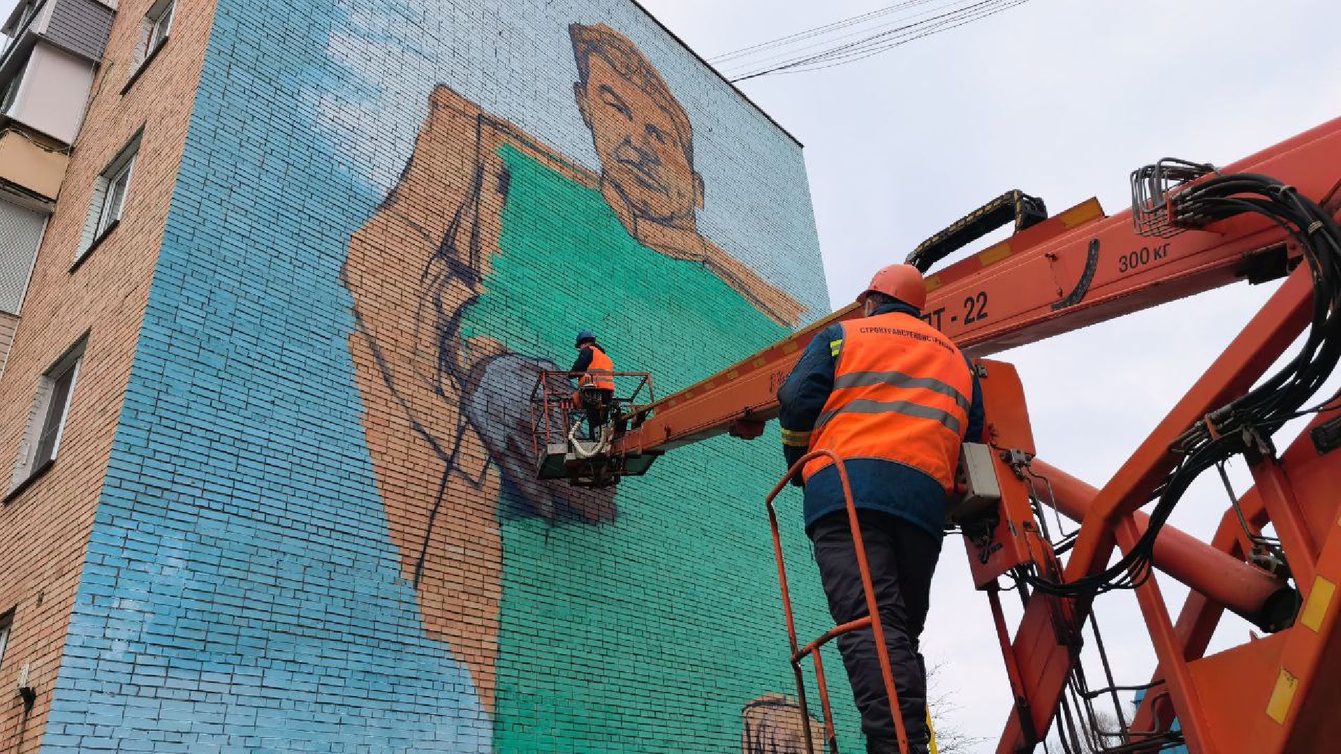 серебряные пруды, мурал чуйков, маршал чуйков,