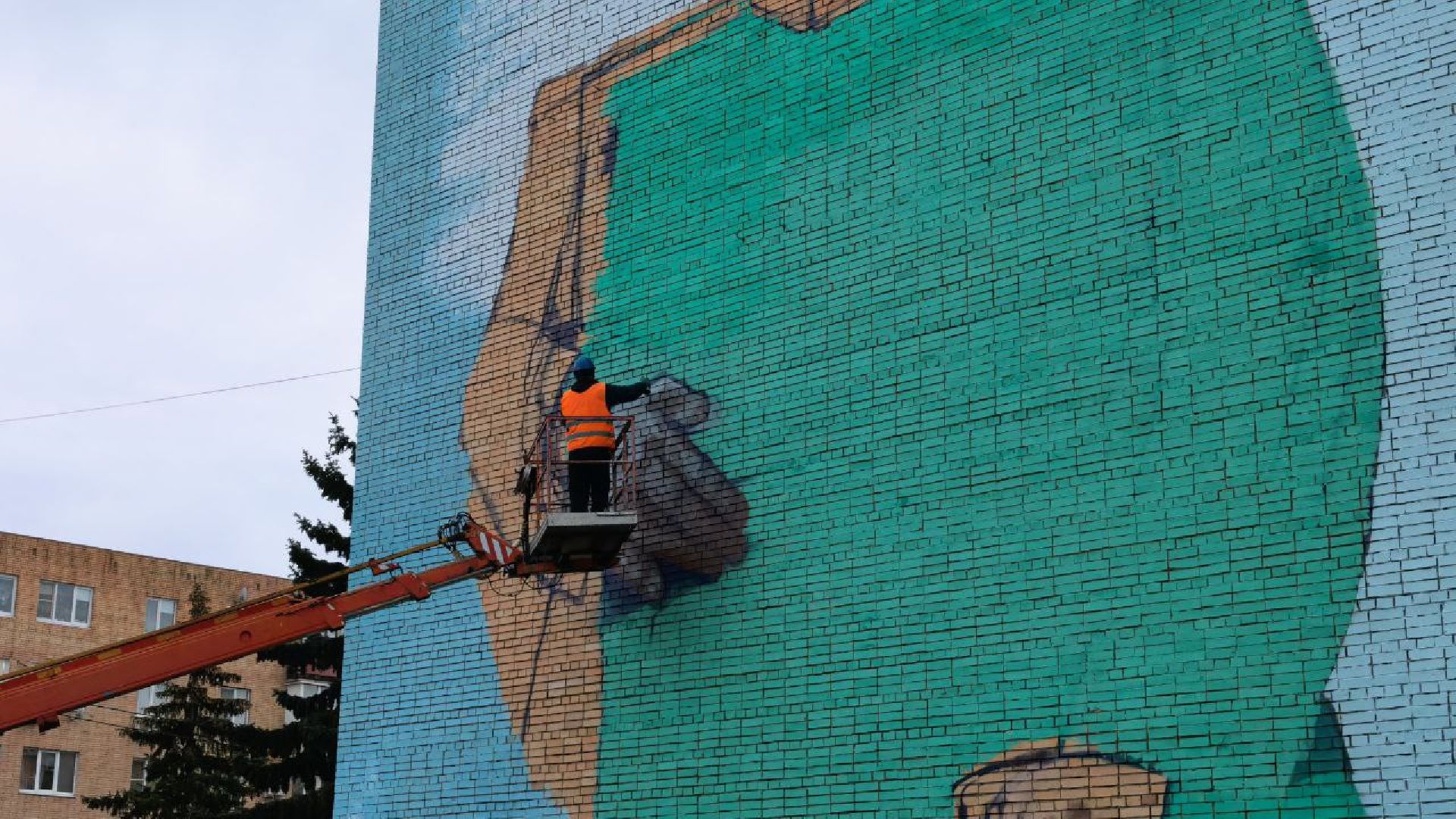 серебряные пруды, мурал чуйков, маршал чуйков,