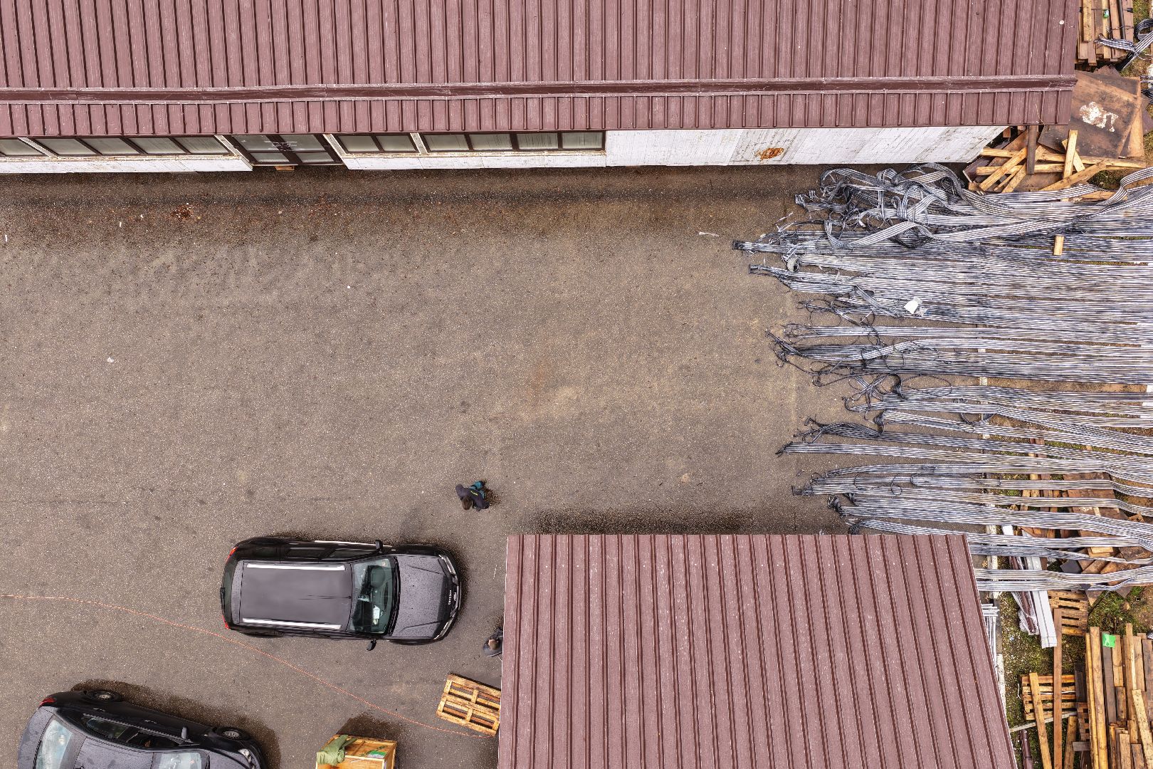 видео с коптера, каток в солнечногорске,зима в подмосковье,