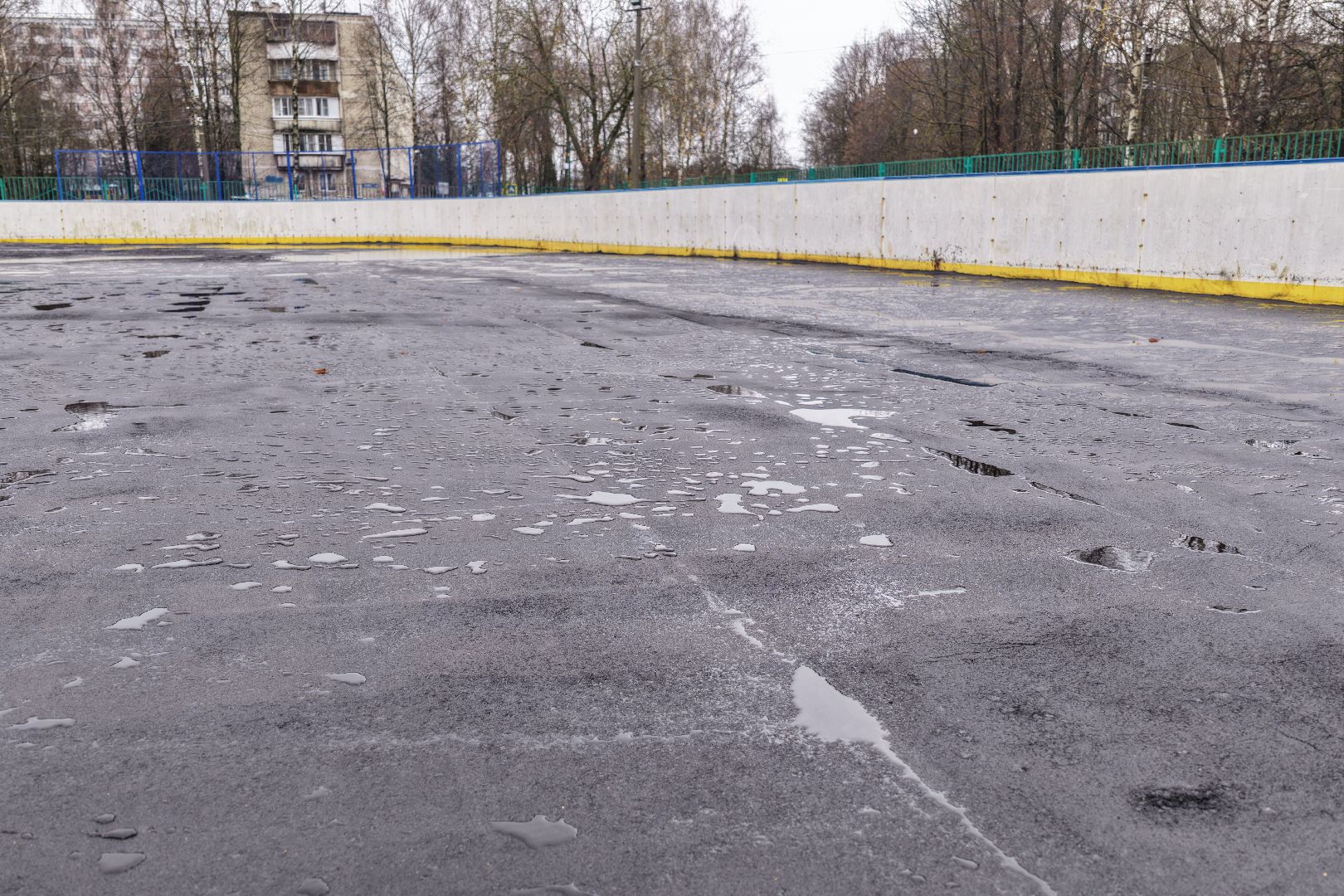 видео с коптера, стадион школы 4 в солнечногорске, ремонт стадиона,