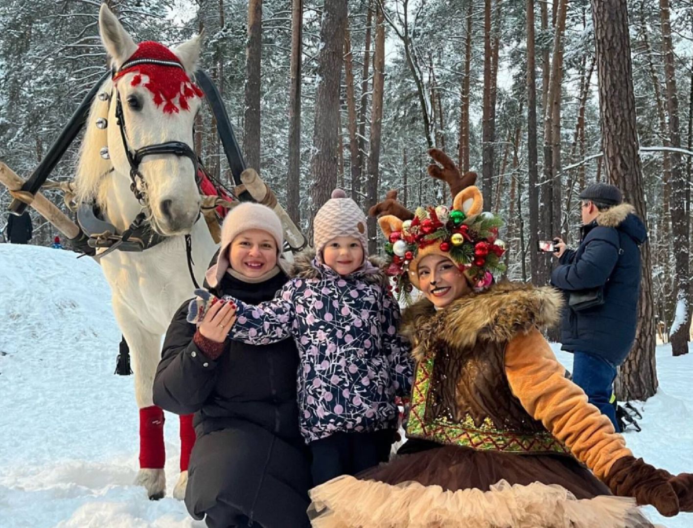 Обшество , Туризм , Зима в Подмосковье ,