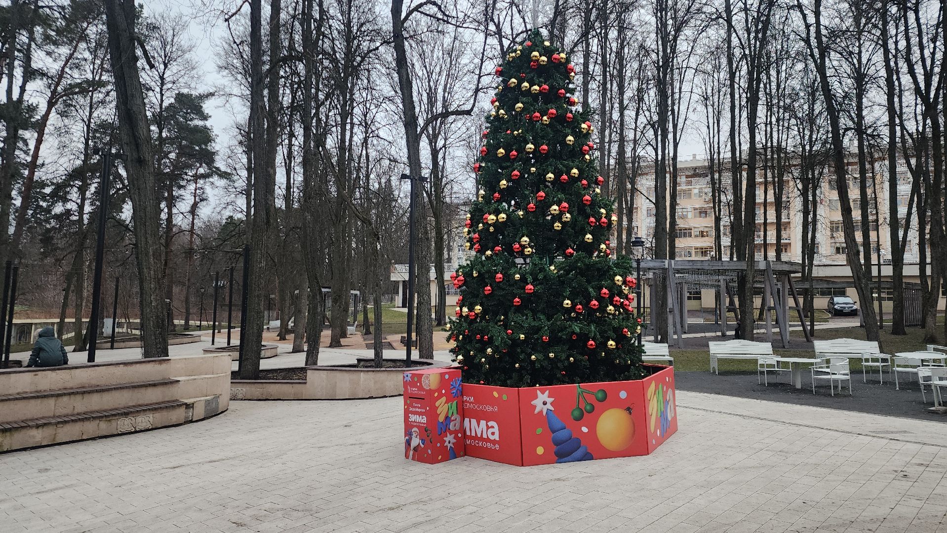 Обшество , Туризм , Зима в Подмосковье ,