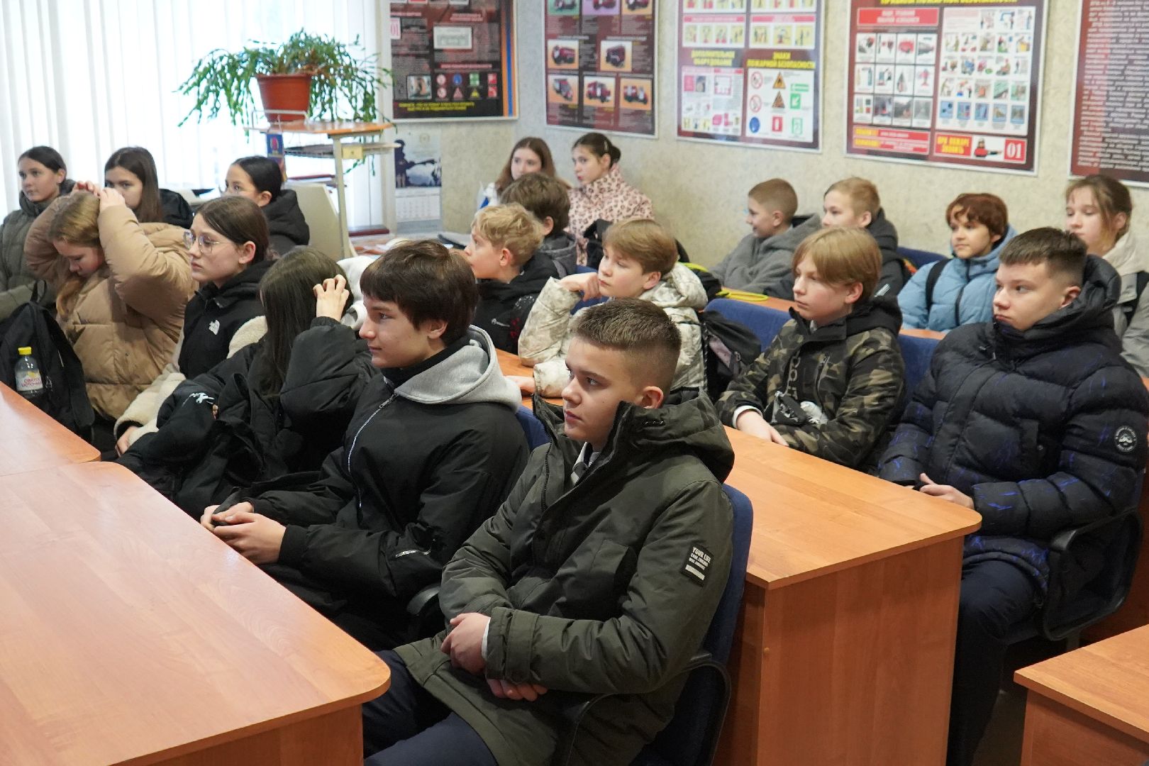 мчс, ступино, спасатели, пожарные, школьники, гражданская оборона, 112, еддс,