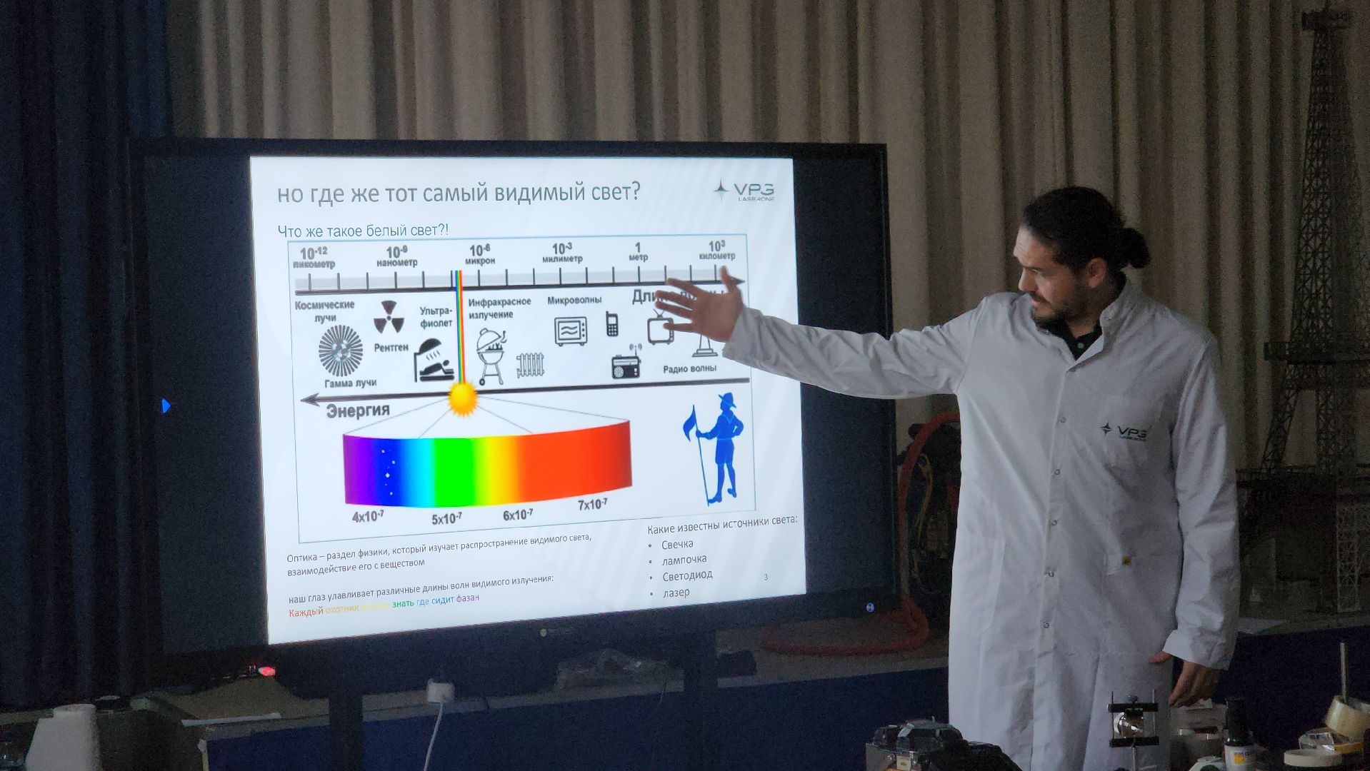 фрязино, Урок для школьников, Производство лазеров,
