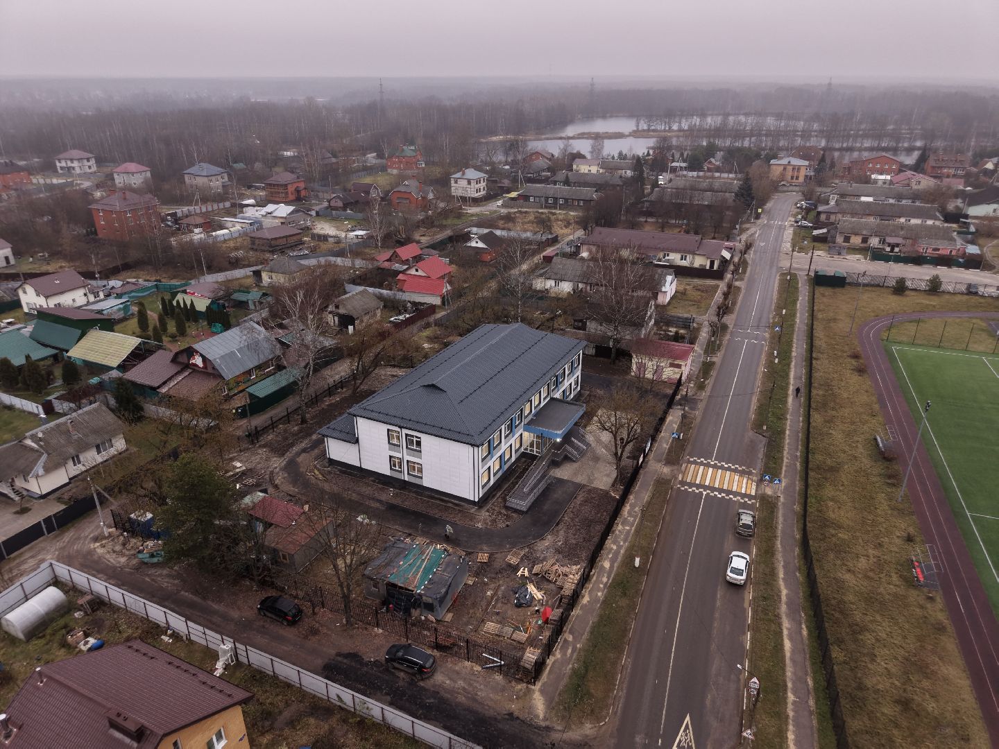 видео с коптера, центр образования истоки, центр образования павлово-посадский,
