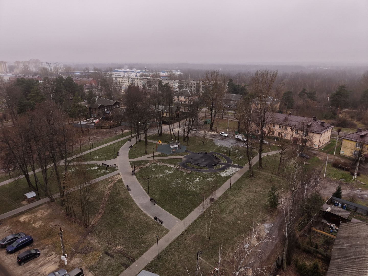 видео с коптера, благоустройство в павлово-посадском, благоустройство в электрогорске,