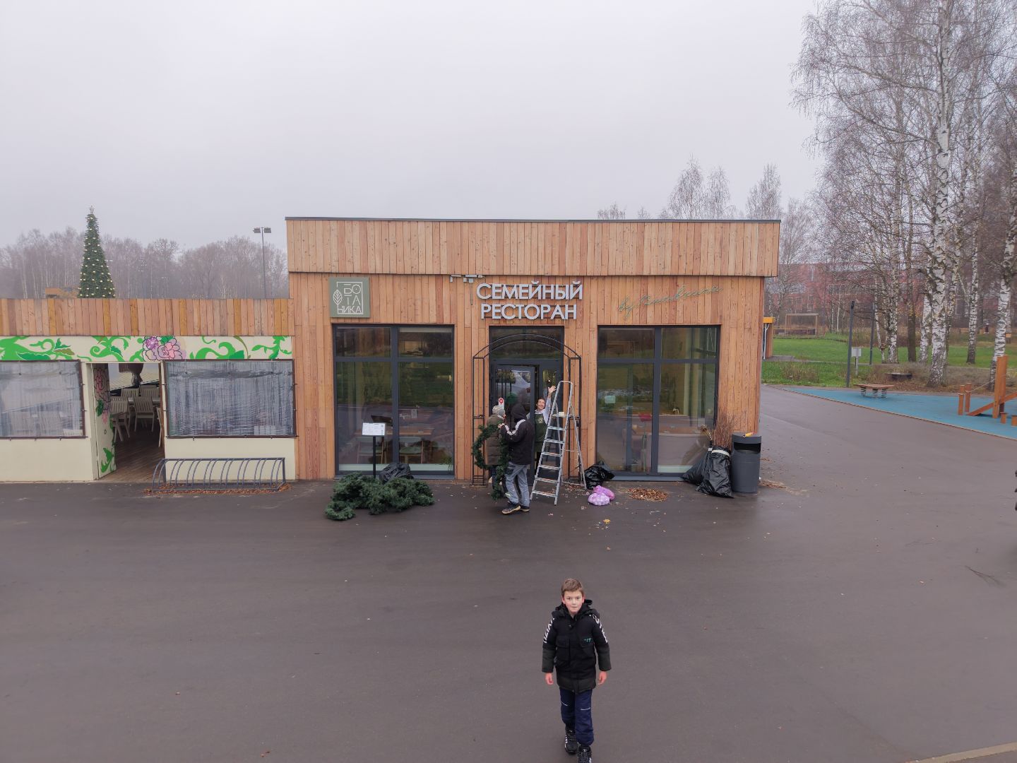 видео с коптера, парк меленки, благоустройство павлово-посадский,