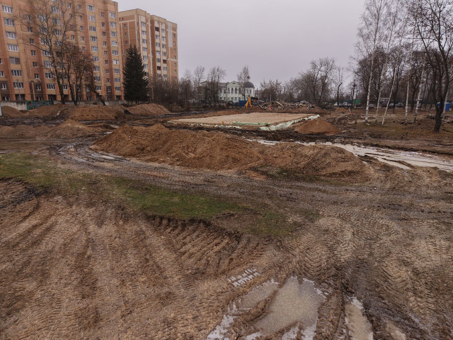 видео с коптера, стадион Филимоновский,стадион Филимоновский в Павловском Посаде,