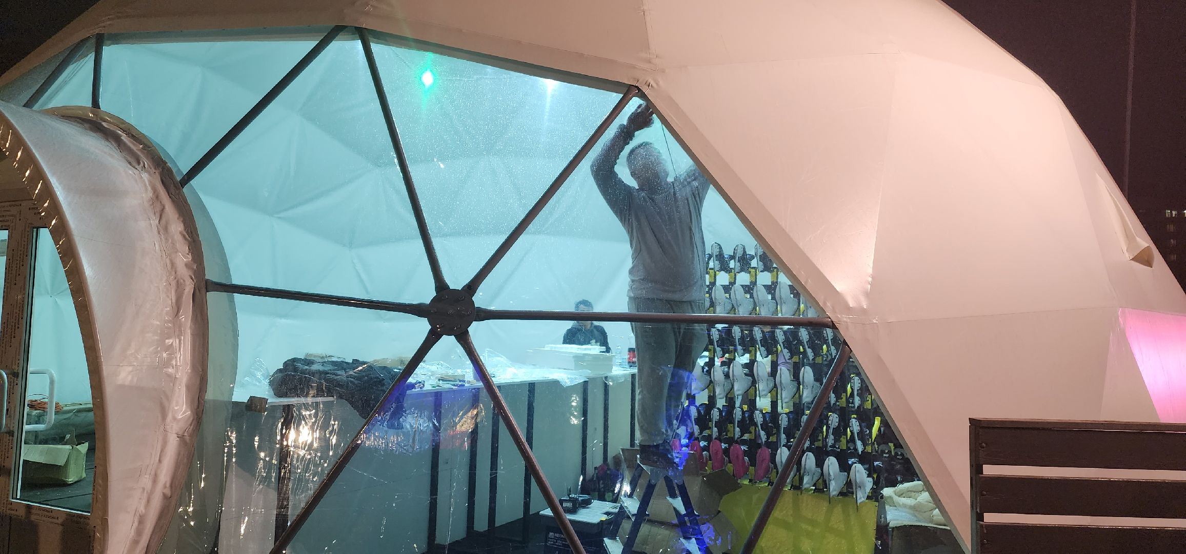 долгопрудный,  центральный парк, каток, новогодняя инсталляция,прокат коньков,