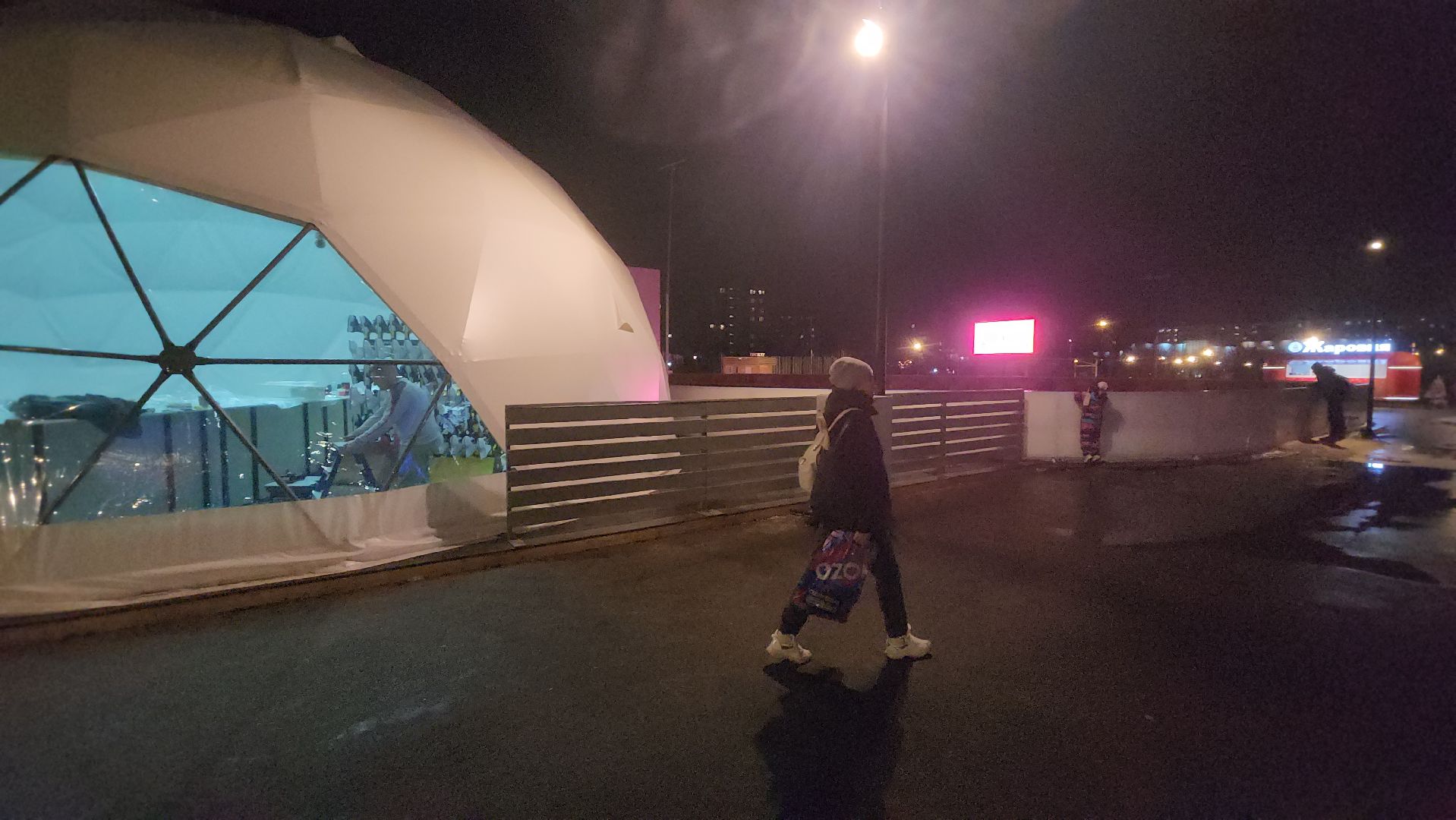 долгопрудный,  центральный парк, каток, новогодняя инсталляция,прокат коньков,