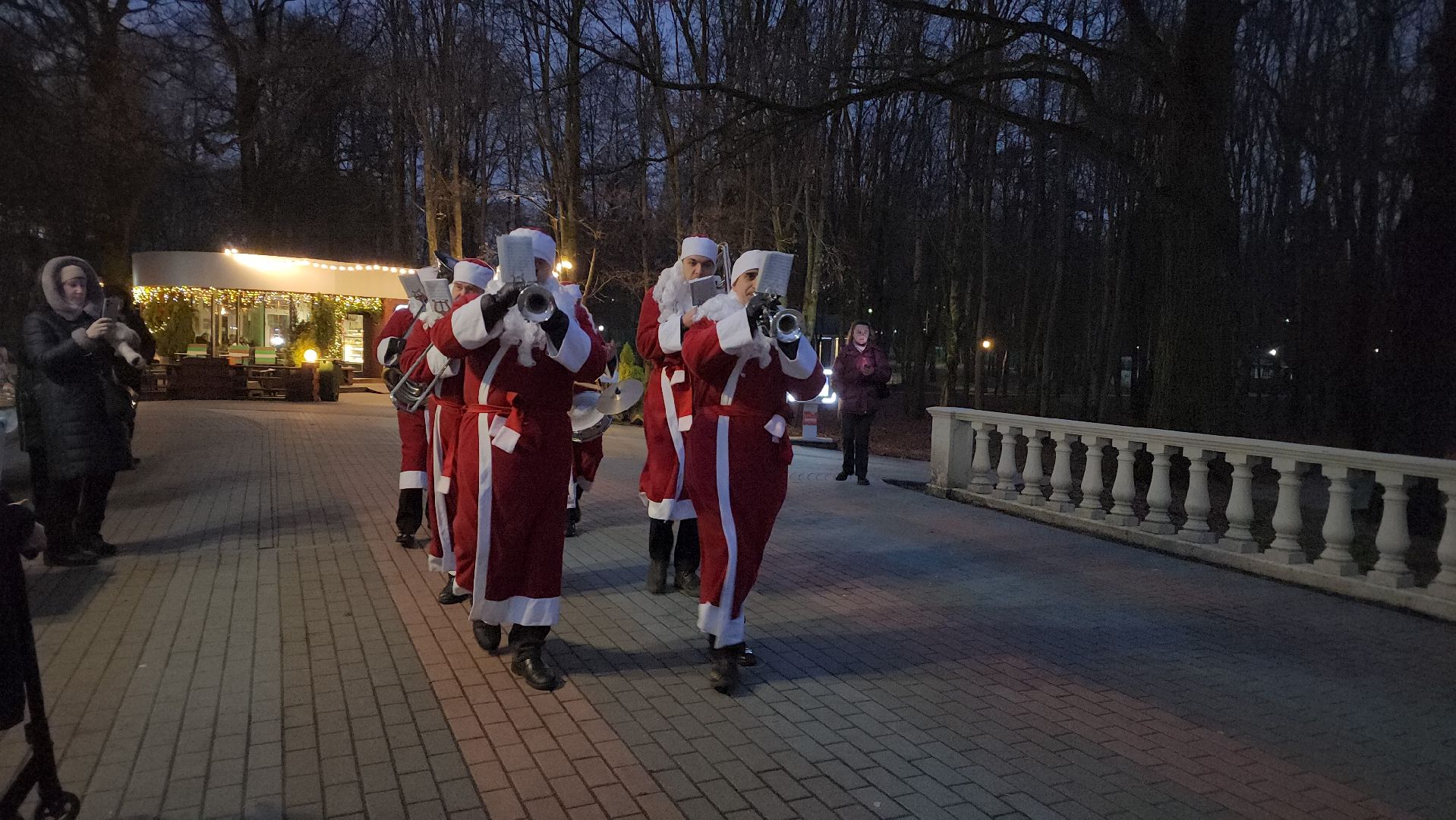 зажжение елки, зима в подмомсковье, парки красногорска,парк ивановские пруды,