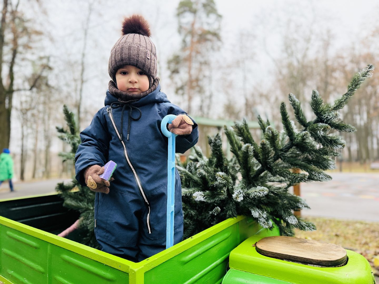новый год, новогодние украшения, украшение города к новому году, раменское, раменский городской парк,