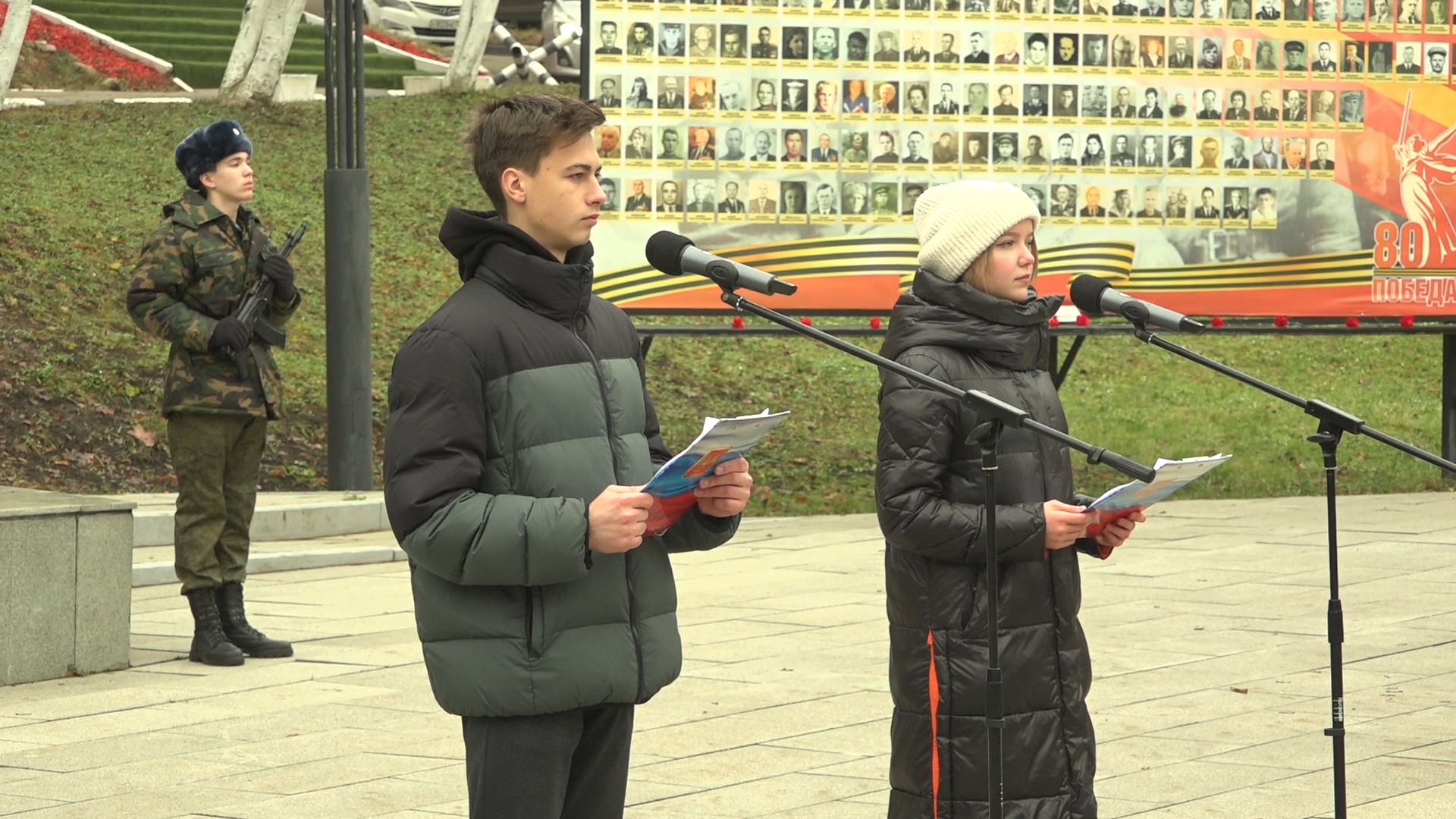 акция память, георгий жуков, маршал победы, власиха маршал жуков,  сквер у памятника жукову,