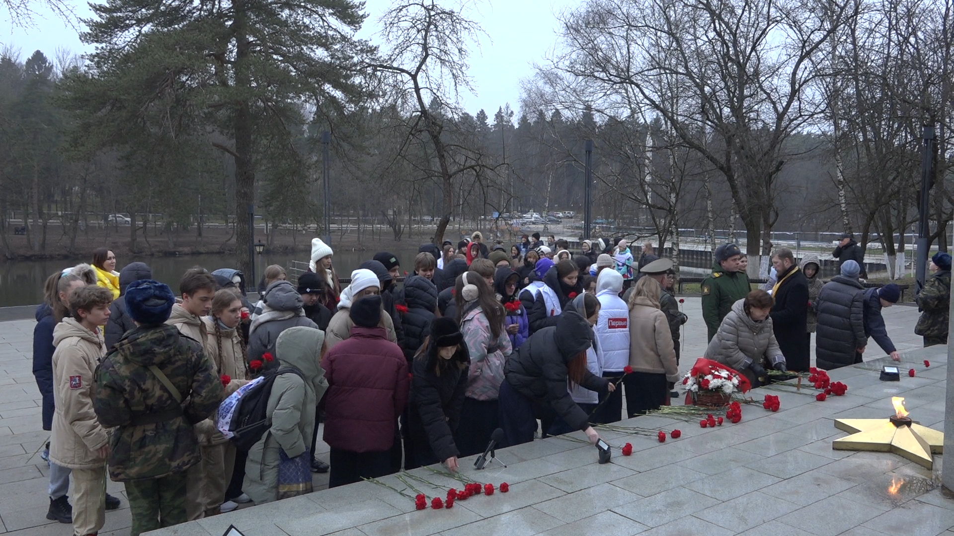 акция память, георгий жуков, маршал победы, власиха маршал жуков,  сквер у памятника жукову,
