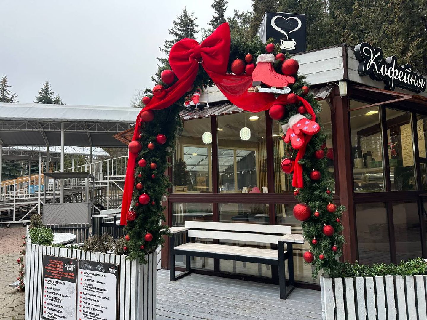 новый год, зима в подмосковье, домодедово,