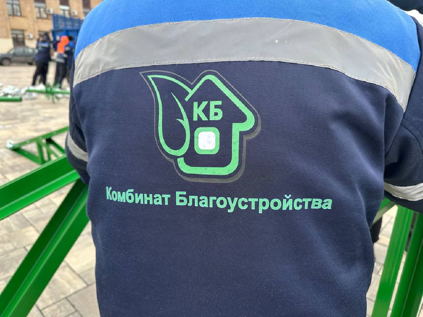 зима в подмосковье, домодедово, новогодняя елка,