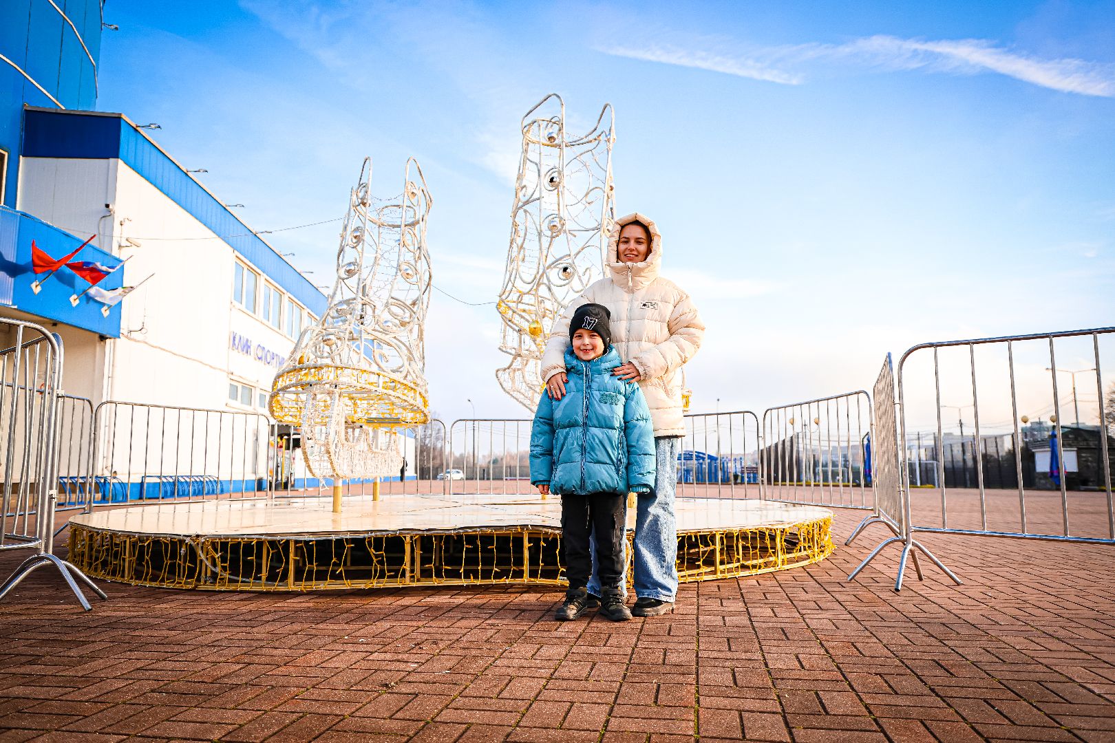 клин, общество, зима в подмомсковье, благоустройство, украшение города к новому году,